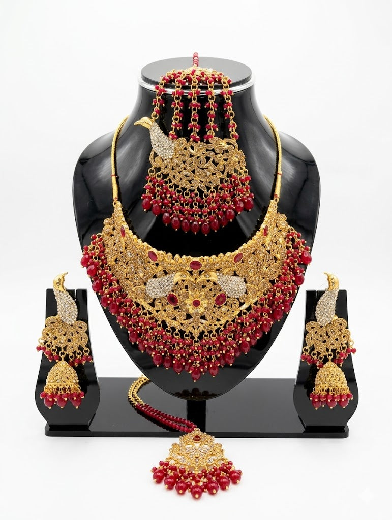 Mayura-Laal Royal Bridal Set